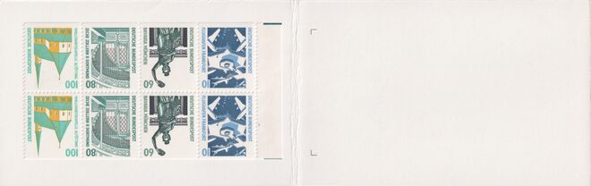 Bund MH 26 b Abart HBlatt falsch eingeklebt