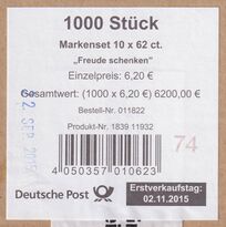 VPA für 1000 Stück