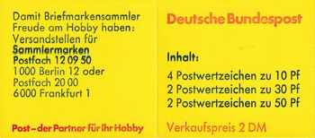 Doppeldruck Bund MH 21 b
