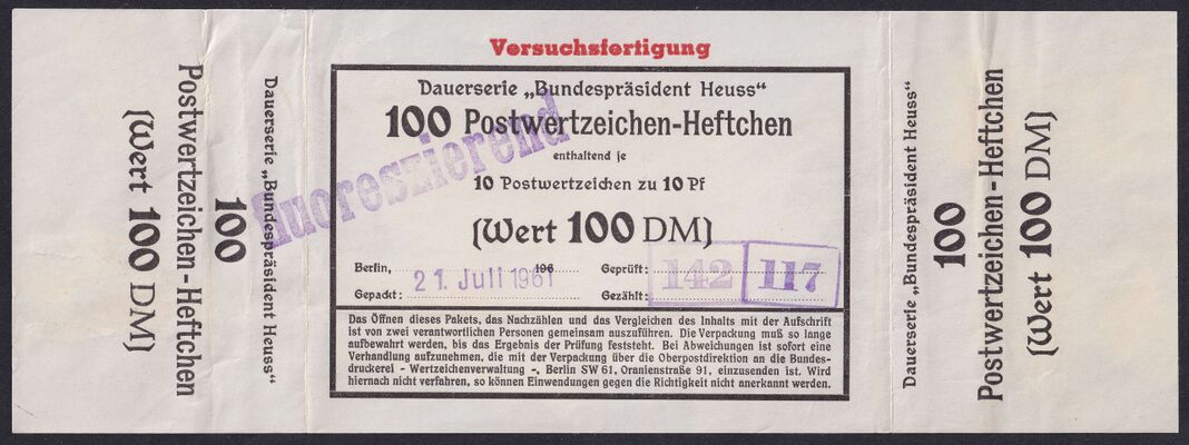 Verpackungsaufkleber für MH 6 (Nachauflage)