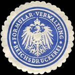 Siegelmarke Reichsdruckerei