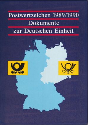 Sonder-Jahrbuch Postwertzeichen 1989-1990 - Dokumente zur Deutschen Einheit