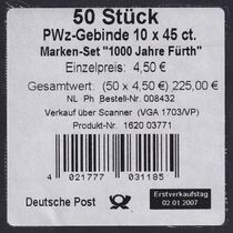 VPA für 50 Stück (Type III b)