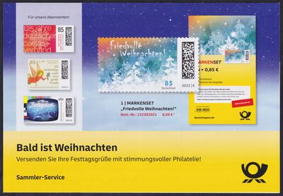 Bund FB 122 - Werbung Versandstelle