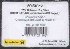 VPA für 1000 Stück - überklebt