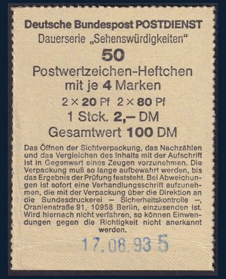 Blisterdeckel Bund MH 28 a