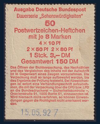 Blisterdeckel für Bund MH 25 au-b