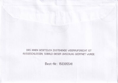 Bund MH 132 Umschlag hinten