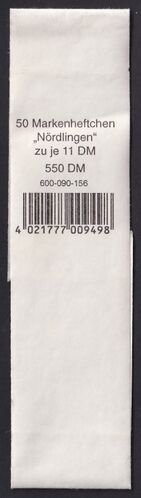 Banderole für 50 Stück