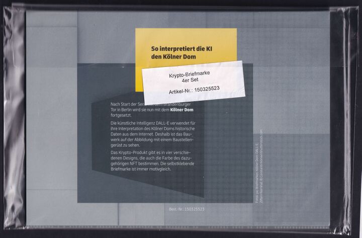 4er Presentation Pack Bund MH 128 - Vorderseite