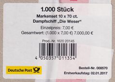 VPA für 1000 Stück